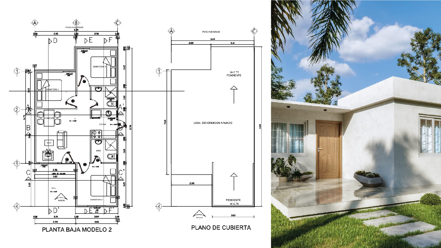 Casa modelo 1